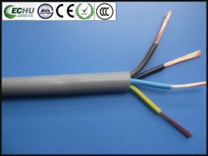 China ROHS PVC Electrical Shealth Multi-conductor cable UL2464 80℃ 300V with UL Certificate in grey Color on sale
