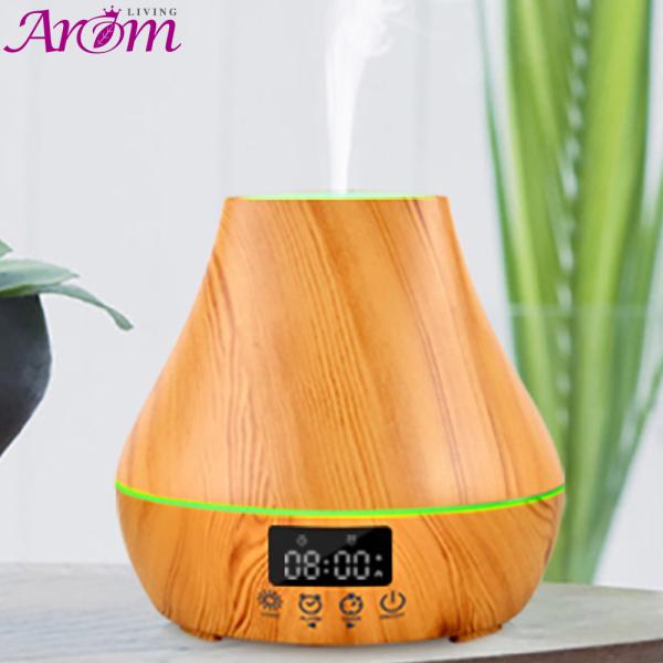Buy Super Quiet BPA Free Wood Look Diffuser With Alarm Clock at wholesale prices