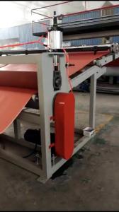 Quality Red And Black Color Mat Making Machine , Door Mat Making Machine Spiral Feeder Type for sale