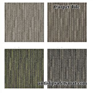 50x50CM Removable Carpet Tiles PVC Backing Polypropylene Carpet Tiles