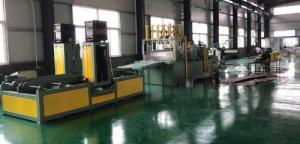 China 1300X400mm Automatic Corrugated Sheet Making Machine Transformer Oil Tank Producing on sale