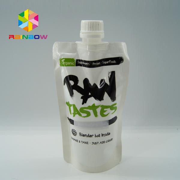 Buy Customized Printed Honey Packaging Bag with Spout/Stand Up Pouch for Bee Honey at wholesale prices