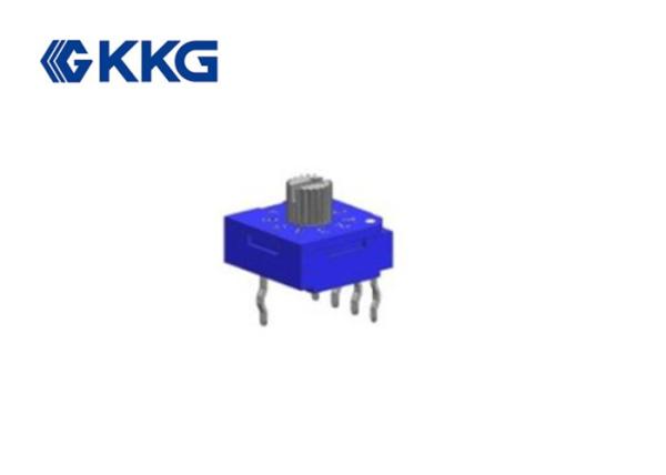 Buy Surface Mount  Hexadecimal Rotary Switch , SGS 16 Position Rotary Switch at wholesale prices