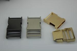 Quality Fashion Metal Material Zinc Alloy Nickel Color 25 Mm Quickly Release Buckles For Webbing for sale