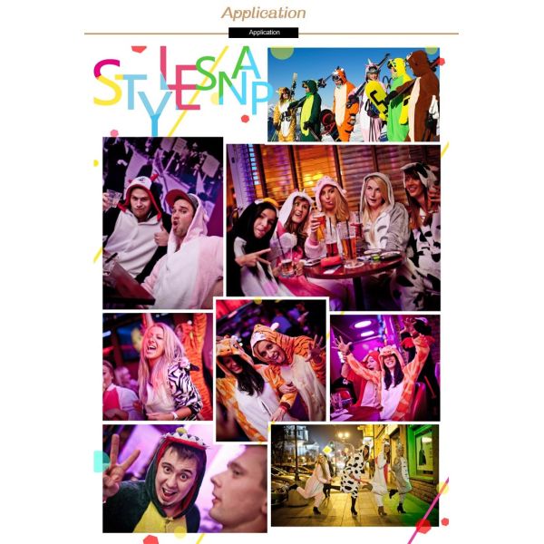 Factory Wholesale Fluffy Flannel Plush pink pig Kids Onesie Pajamas