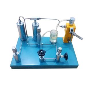 China Hydraulic oxygen gas pressure gauge calibrator calibration standard pressure gauge calibration machine on sale