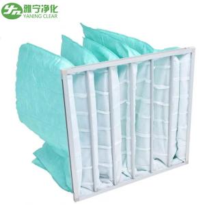 F5-F8 Pocket Air Filter , Non Woven Fabric Filter  For Intermediate Filtering