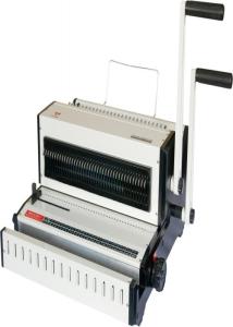 Quality Double Loop Coil Binding Machine , Office Binding Machine Multi Function WW2018 for sale