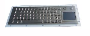 Quality IP65 Stainless Steel USB kiosk Keyboard With Touchpad with any customized layout for sale