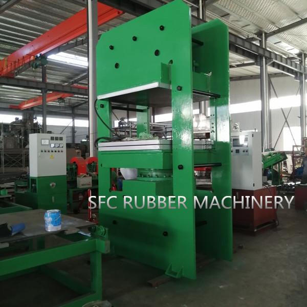 Buy Customized Hot Plate Rubber Vulcanizing Press Machine High Configuration at wholesale prices