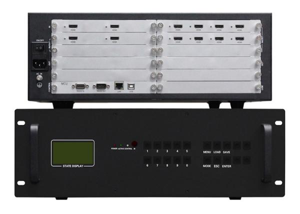 Buy 3840x2160 60Hz Modular Video Wall Controller 4K Analog Audio Output at wholesale prices