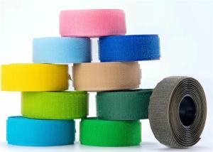 Quality Reusable Velcro Fastener Straps / elastic colored Hook And Loop Cable Ties for sale