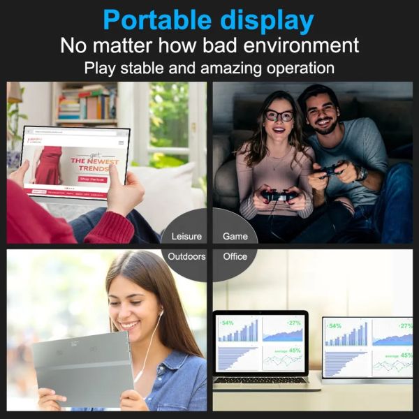 Custom Smartphone Laptop External Screen Dual Monitor Display 14Inch