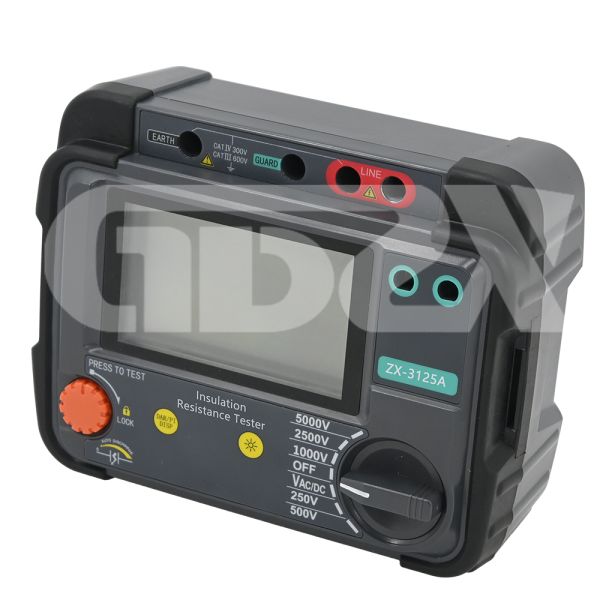 ZX-3125A High Voltage Megger Insulation Tester 5KV Insulation Resistance Test 1T Ohm