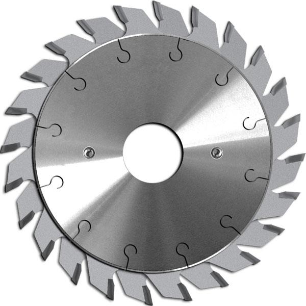 Buy TCT saw blade(Adjustable scoring saw blades for MDF, HDF, particle board, laminates, and bonded materials) at wholesale prices
