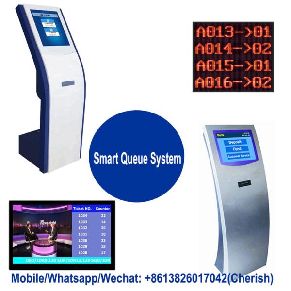 Buy Web Based Bank Wireless Waiting Token Number Queue Management System at wholesale prices