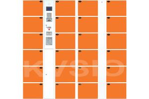 China Control Board Automated Locker System , Intelligent Parcel Lockers Fingerprint Reader Type on sale