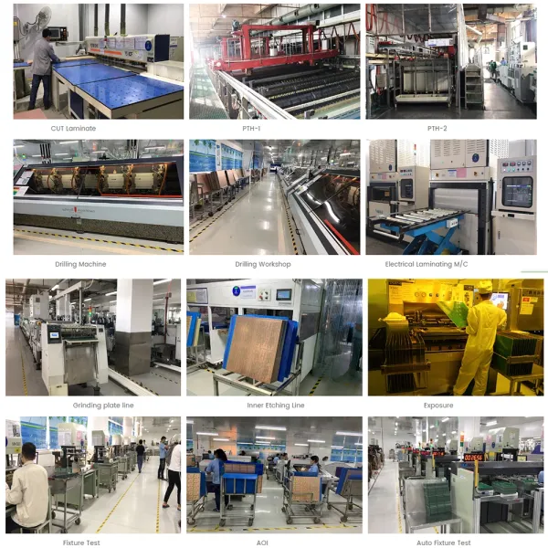 Fr4 Tg150 Cem1 LED Light Printed Circuit Board PCB with UL, ISO, SGS Certificated