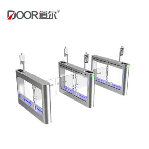 Quality OEM Logo Printing Swing Gate Turnstile With Fever Detection For Access Control System for sale