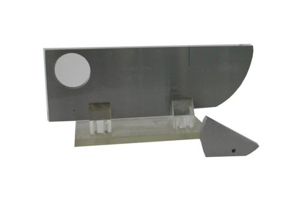 Buy Hard Ultrasonic Calibration Block IIW type 2 Calibration Block Ultrasonic Ndt Equipment at wholesale prices