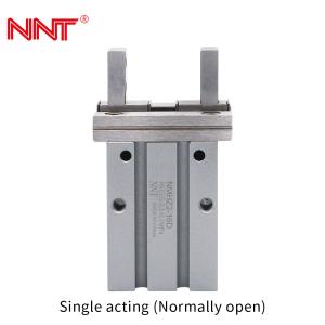 China Air Parallel Finger 2 Jaw Parallel Gripper Pneumatic Piston Cylinder on sale
