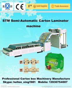 China Recycled Cardboard Box Carton Packing Machine 15kw For 3 Or 5 Ply Board on sale