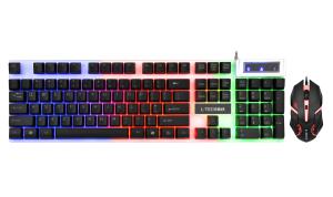 China Anti - Ghosting Gaming Keyboard Mouse Combo For Desktop / Notebook / PC Computer on sale