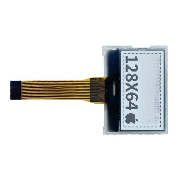 Buy 200 Cd/M2 Monochrome LCD Display 128x64 Dot Matrix LCD Display at wholesale prices
