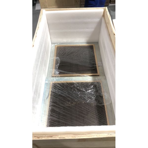 300mm Stainless Steel Honeycomb Waveguide Air Vents Panel Ceiling Filter For RF Room