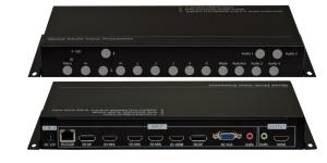Quality Video Hdmi Presentation Switcher 7x1 Multiviewer With Audio HDCP Compliant for sale