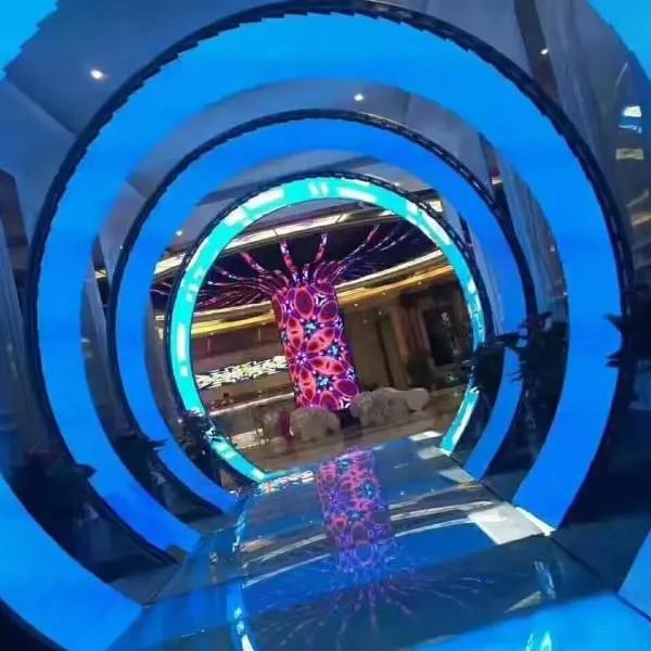 High Definition Bendable Led Screen High Refresh Rate Small Pitch Flexible Soft