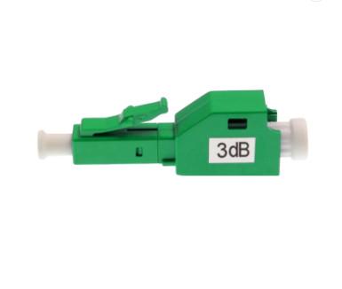 Buy Plug Type LC APC 3dB Fixed Optical Attenuator Simplex Singlemode at wholesale prices