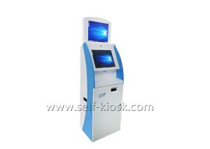 Quality Self Service Bitcoin ATM Machine With Barcode Scanner And Bill Validator for sale