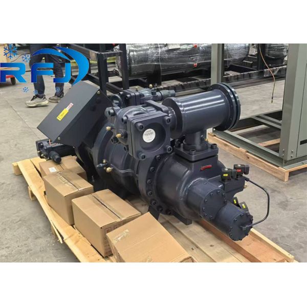 Screw Type Hanbell LT-S-55/25 Two-Stage Compressor with Maximum Continuous Current of 245A