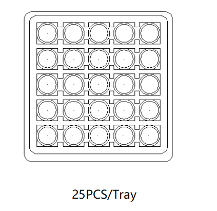 1919 Bi-Color COB LED Chip High CRI 90 7W+7W 300mA With Wide Viewing Angle