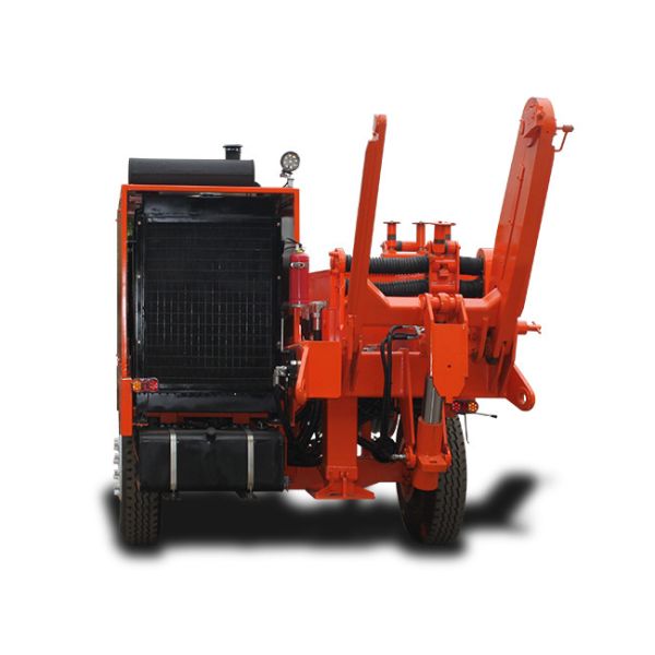 Tension Stringing Of 4 Bundle Conductor 325hp 180kN Hydraulic Cable Puller