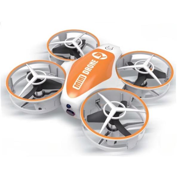 Buy Mini Remote-Controlled Toy Aircraft with 360 Rotation and Led Lights State of Assembly Ready-to-Go X11 ORANGE at wholesale prices