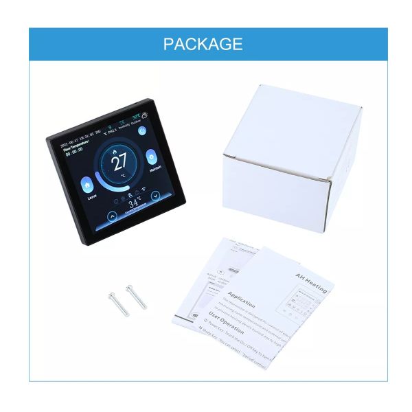 Digital Display Intelligent Gas Furnace Thermostat Tuya Smart Wifi Electric Heating