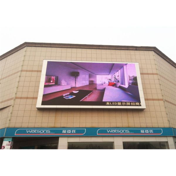RGB P6 outdoor AVOE LED advertising screens IP65 Waterproof 7000cd/sqm