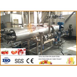 250-300T/day Tomato Paste Processing Line Custom Made Capacity