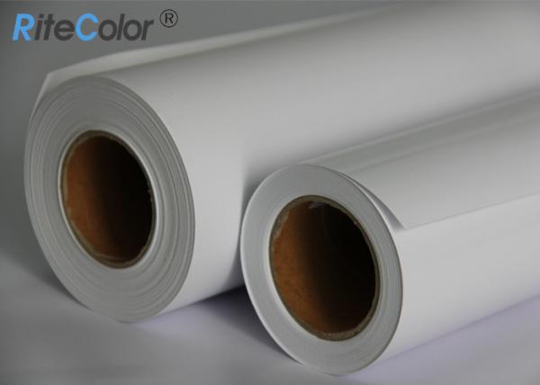 Buy Inkjet Printable Glossy Luster Resin Coated Photo Paper A1 A0 Roll Glossy Surface at wholesale prices