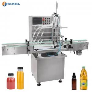 Quality High Speed 6 Head Small Bottle Oral Liquid Syrup Vial Filling Machine 10-100ml for Market for sale