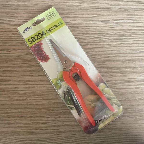 Buy Home Hardware Scissors With Red Handle And High Hardness HRC 57-58 at wholesale prices