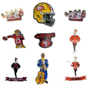 Quality Gravure Printing Custom Made Enamel Pins Laser Engraving Funny Enamel Pins for sale