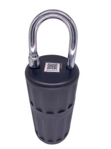 Quality NFC QR Code GPS Tracking Padlock Cuttting Edge Bluetooth Dual Platform for sale