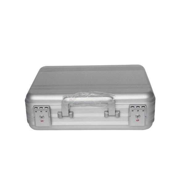 Buy MSAC Silver Aluminum Attache Case Molded Document Computer Hard Shell Briefcase at wholesale prices