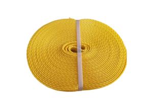 Quality 1t - 12t Polyester Webbing Roll Webbing Sling Belt Material For Lifting for sale