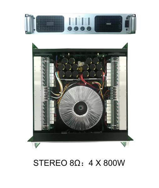 Buy Versatile 4 Channel Power Amplifier with Stereo Bridged and Parallel Output Modes at wholesale prices