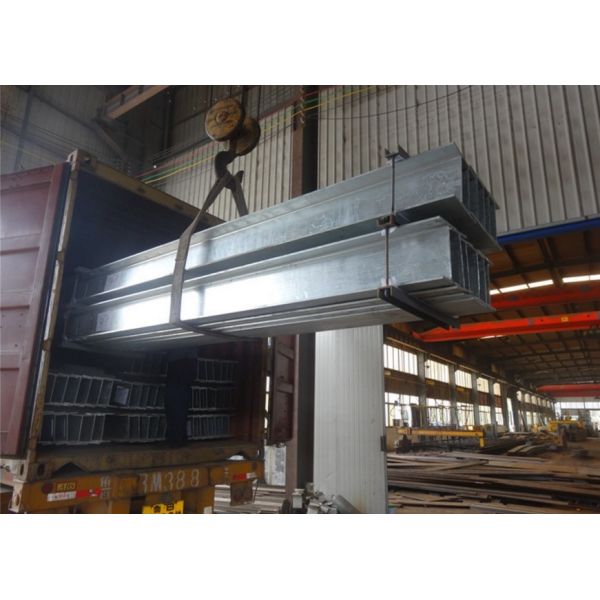 Q345B Multi Storey Steel Structure Car Parking Automatic Hot Dip Galvanized Surface