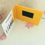Matt / Glossy A4 Video Invitation Card With Lcd Screen and Multi Player